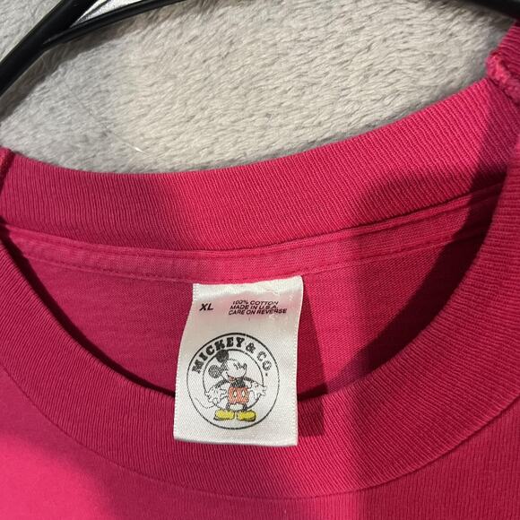 Vintage Mickey & Co Shirt Mens XL Adventures Paradise Sea Disney Made USA 90s - Picture 4 of 8